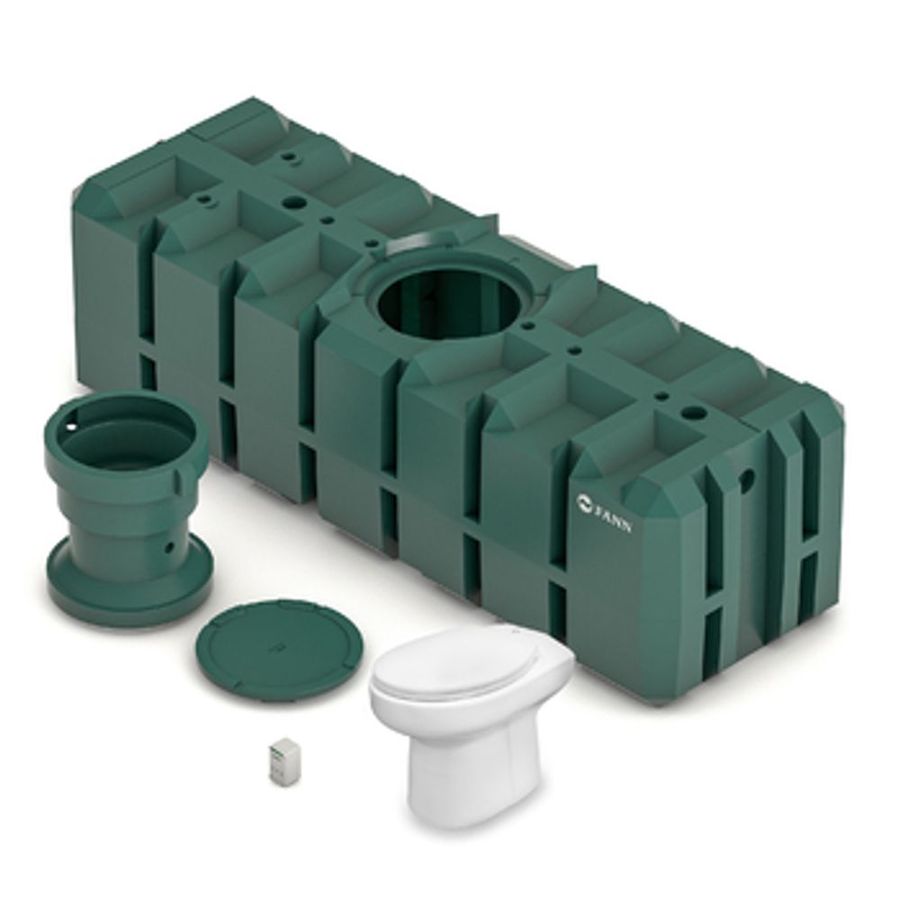 TOALETTSYSTEM FANN GREEN KOMPLETT 1 TOALETT