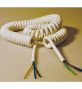 SPIRAL H05VV-F 3G1,0 VIT 0,8/2 5 M