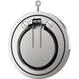 KLAFFBACKVENTIL DN65  RF PTFE PN10-40 ZRKF FJÄDERBELASTAD