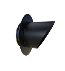 AVLUFTSDON HURS 125 MM SVART