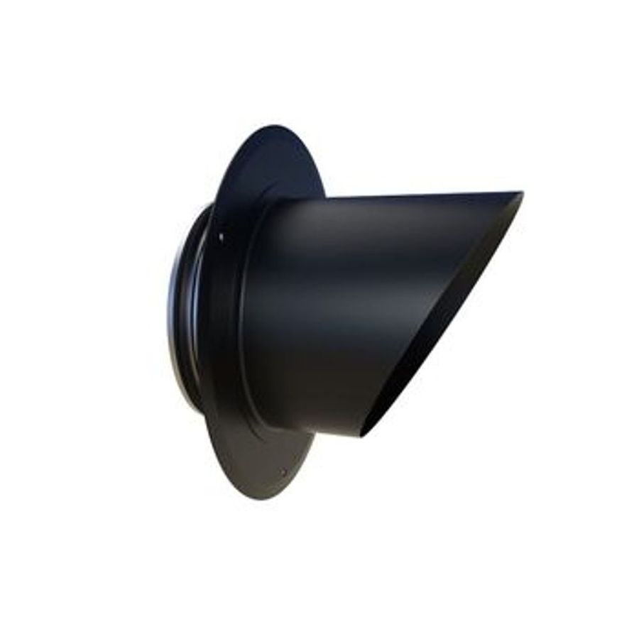 AVLUFTSDON HURS 125 MM SVART