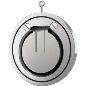 KLAFFBACKVENTIL DN65 RF PTFE PN10-40 ZRK EGENBELASTAD