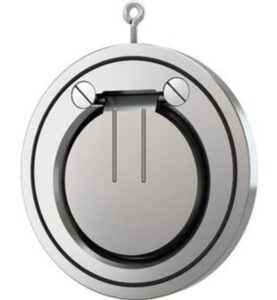 KLAFFBACKVENTIL DN80  RF METALL PN16 EGENBELASTAD