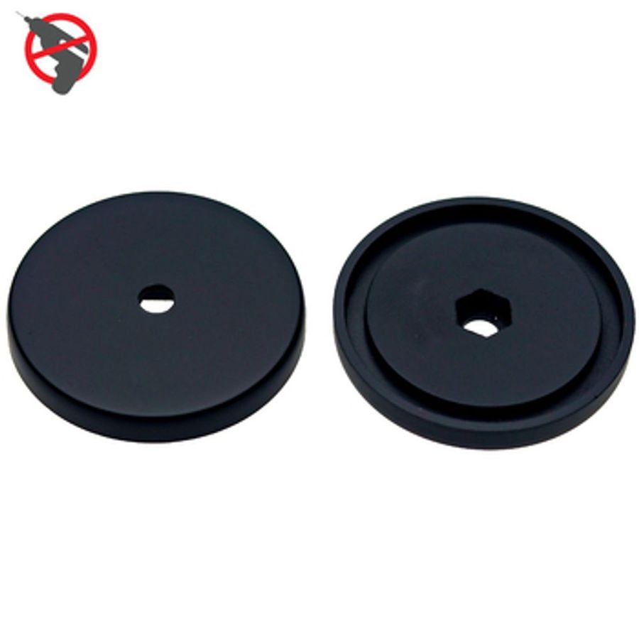 LIMBRICKA SMART UNIVERSAL MATTSVART, MED DECOSET, SKRUVAR & MUTTRAR