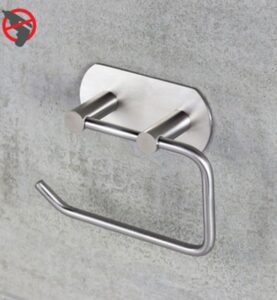 WC-RULLHÅLLARE UTAN LOCK, BORSTAD, RFR, FÖR LIMMONTAGE