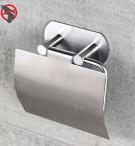 WC-RULLHÅLLARE MED LOCK, BORSTAD, RFR, FÖR LIMMONTAGE