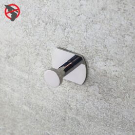 HANDDUKSHÄNGARE PROFILE LINE, ENKELKROK, KROM, RFR, FÖR LIMMONTAGE