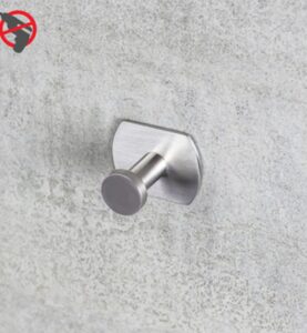 HANDDUKSHÄNGARE PROFILE LINE, ENKELKROK, BORSTAD, RFR, FÖR LIMMONTAGE