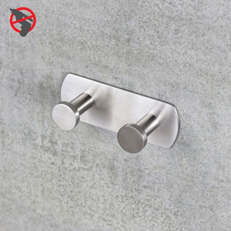 HANDDUKSHÄNGARE PROFILE LINE, DUBBELKROK, BORSTAD, RFR, FÖR LIMMONTAGE