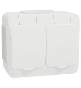 AQUA-STARK VÄGGUTTAG 16A 2-V SCHNEIDER