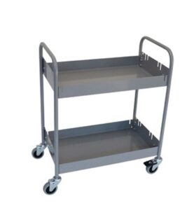 VAGN JENNY MED TVÅ HYLLPLAN HYKAB