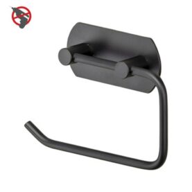 WC-RULLHÅLLARE UTAN LOCK, SVART, RFR, FÖR LIMMONTAGE