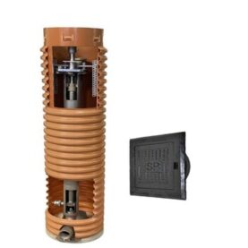 SPOLPOST RS FAST 1210 KOMPLETT PAKET INKL.SLANGKOPPLING, TRUMMA, BETÄCKNING