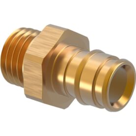 RAK KOPPLING UTVÄNDIG GÄNGA Q&E DR 16-G3/8"MT UPONOR