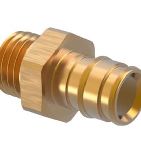 RAK KOPPLING UTVÄNDIG GÄNGA Q&E DR 16-G3/8"MT UPONOR