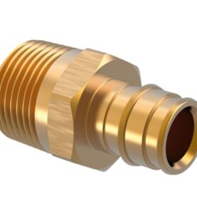 RAK KOPPLING UTVÄNDIG GÄNGA Q&E DR 16-R1/2"MT UPONOR