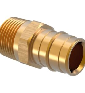 RAK KOPPLING UTVÄNDIG GÄNGA Q&E DR 25-R3/4"MT UPONOR