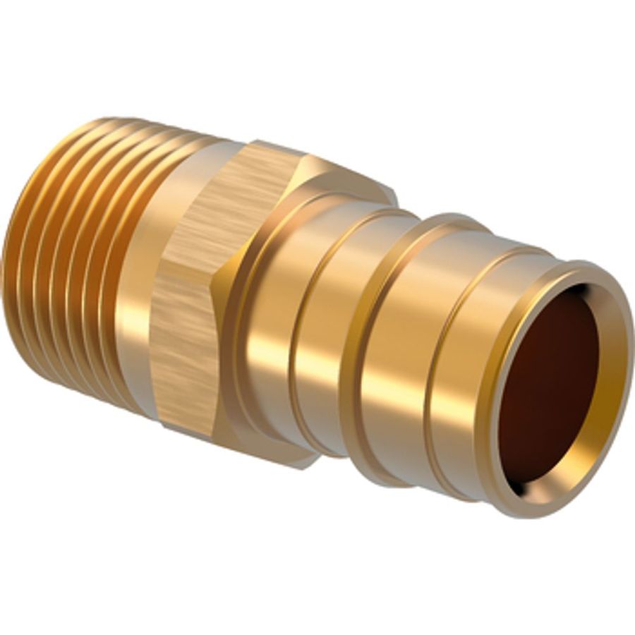 RAK KOPPLING UTVÄNDIG GÄNGA Q&E DR 25-R3/4"MT UPONOR