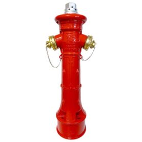 RÖD BRANDPOST DN80 PN16 KOMPLETT