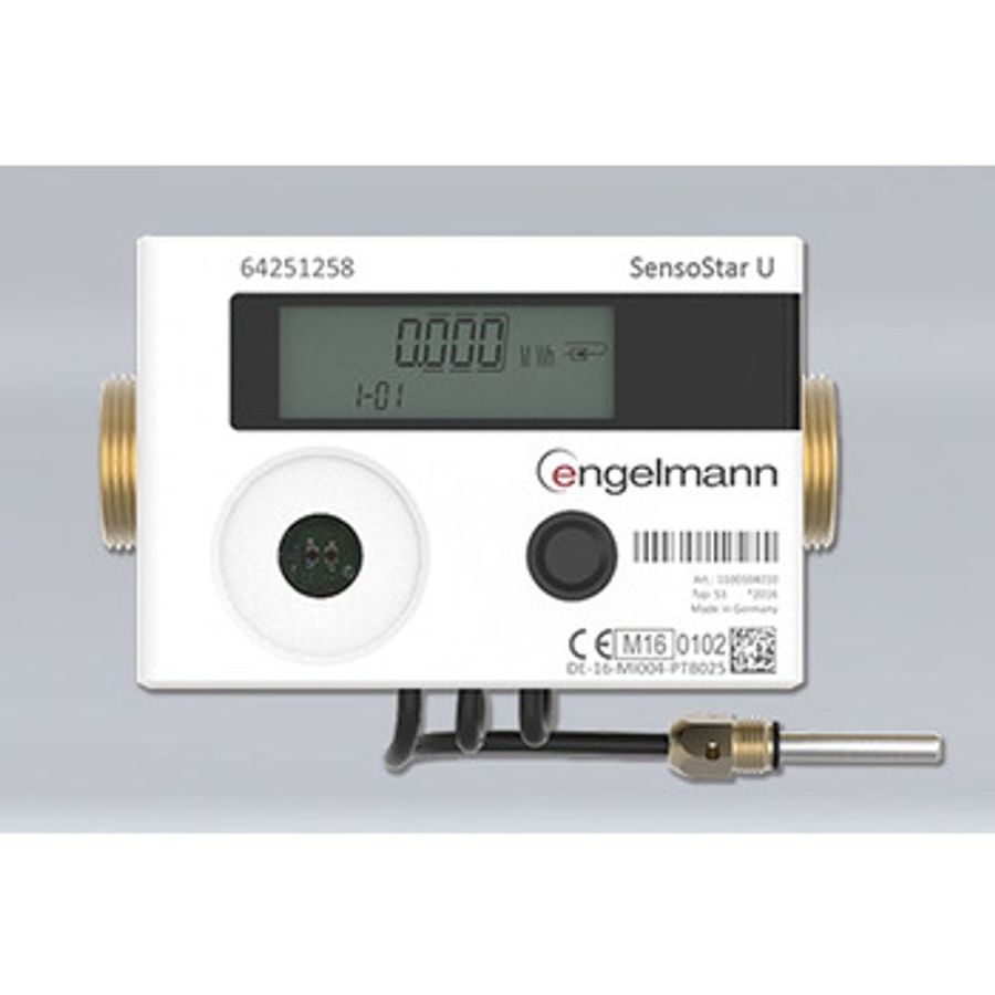 ENERGIMÄTARE VMM SENSOSTAR 0,6M3/H,110MM,G¾",BATT ENGELMANN