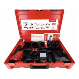 PRESSMASKIN ROMAX NANO SET SV 15-22-28MM. 1 X 2,0AH CAS, LADDERE OCH ROCASE 6414 VÄSKA.