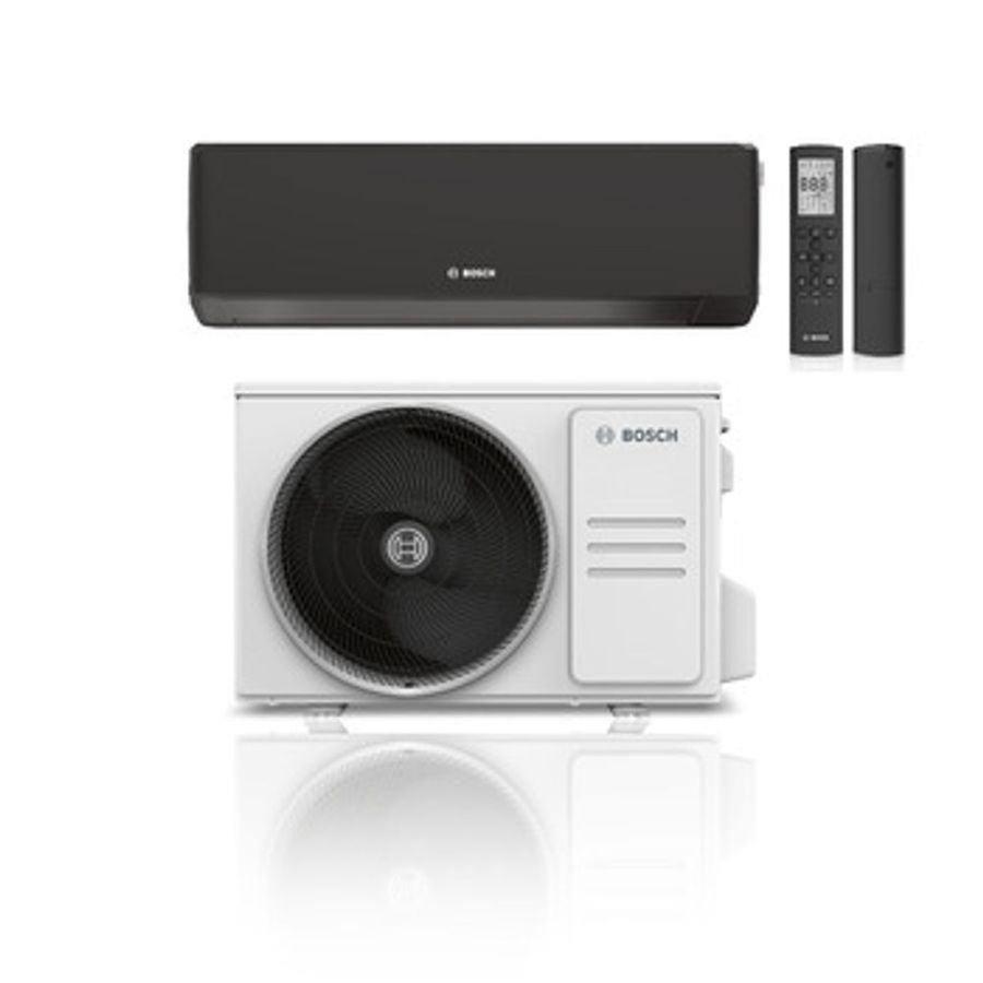 LUFTVÄRMEPUMP INNE-/UTEDEL CL7100I-SET 35 HEB SVART BOSCH