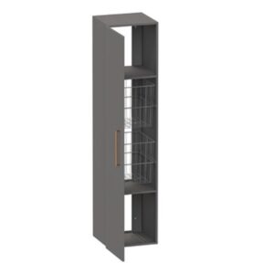 HÖGSKÅP SOLO 400 X 400 GRÅ POLARIA