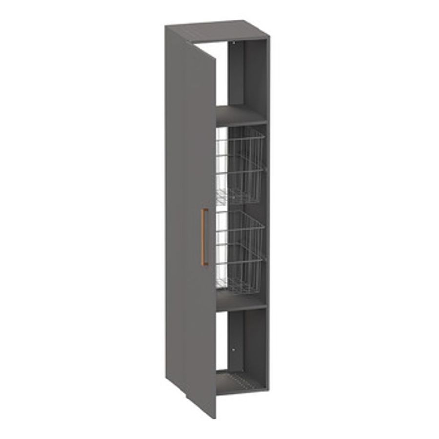 HÖGSKÅP SOLO 400 X 400 GRÅ POLARIA