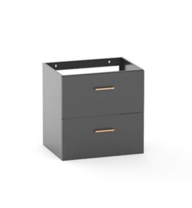 KOMMOD NOVAL 600 GRÅ POLARIA