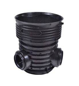 TEGRA 425X160 TP1  90° SLÄT WAVIN