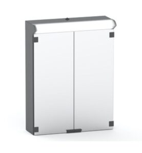 SPEGELSKÅP LUMENA 500 VÄNSTER JFB GRÅ POLARIA