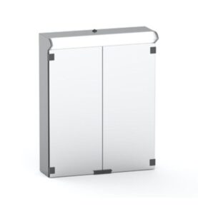 SPEGELSKÅP LUMENA 600 HÖGER GRÅ POLARIA