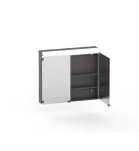 SPEGELSKÅP LUMENA 800 VÄNSTER JFB GRÅ POLARIA