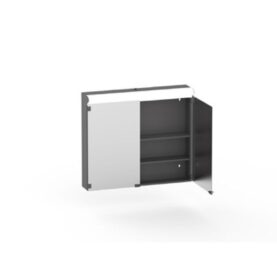 SPEGELSKÅP LUMENA 800 HÖGER GRÅ POLARIA