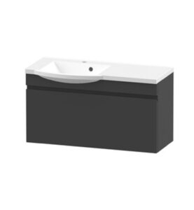 KOMMOD LAVAL 900 VÄNSTER GRÅ POLARIA