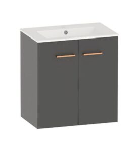 TVÄTTSTÄLLSSKÅP STILA SOFT CLOSE 550 GRÅ POLARIA