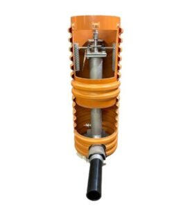 BRANDPOST ROSTFRITT STÅL TELESK 1,6-2,1M I TRUMMA EXKL. BETÄCKNING, UTLOPPSKOPPLING RÖDHAMMARBOLAGEN