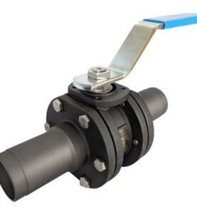 KULVENTIL DN80 I STÅL MED SVETSÄNDAR VINCO