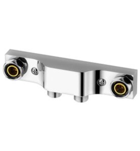 BLANDARFÄSTE  160/40C-C FÖRKROMAD MÄSSING GBB