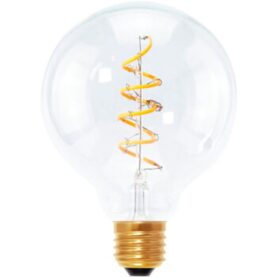 LED GLOBE 95MM SPIRAL 4W 270LM E27 2200K DIM