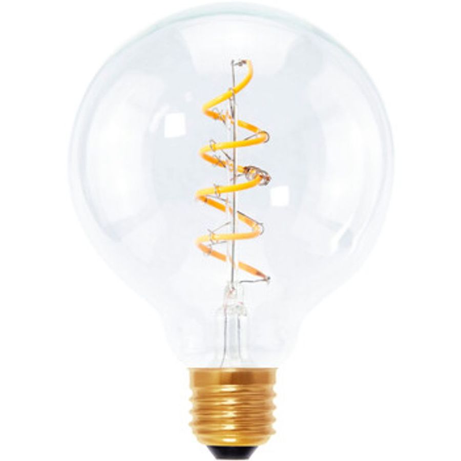 LED GLOBE 95MM SPIRAL 4W 270LM E27 2200K DIM