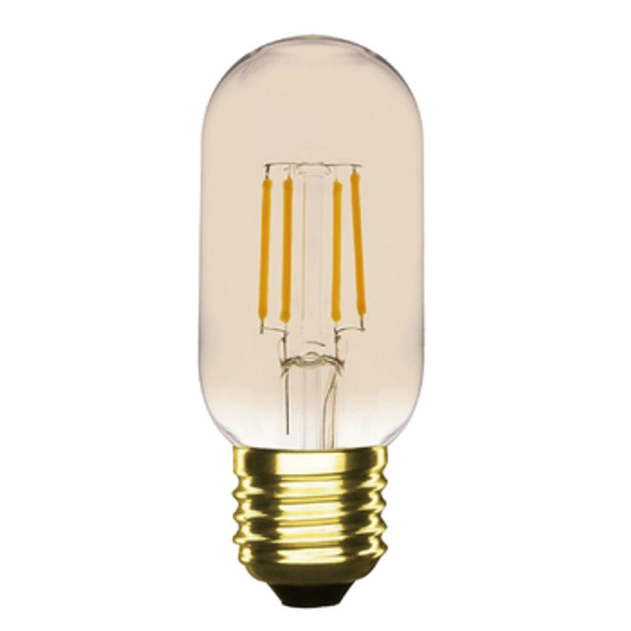 LED FILAM TUB 4W 300LM E27 AMBER 2200K DIMBAR
