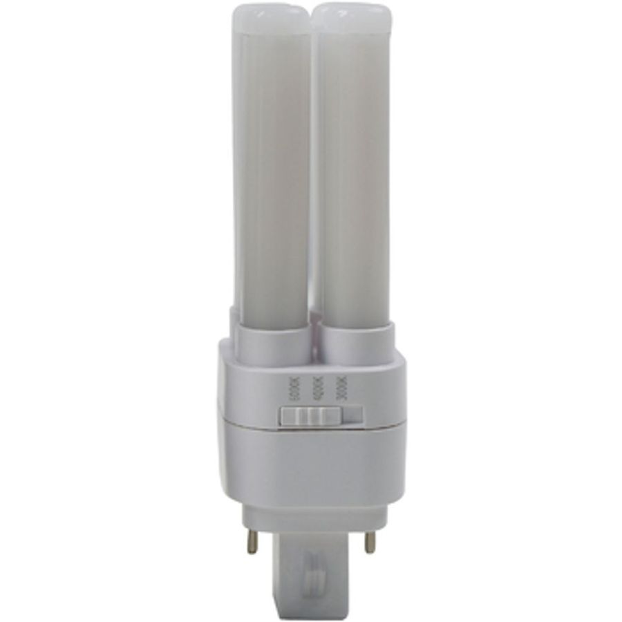 LED KOMPAKTLYSRÖR G24D 8W (13W) 3CCT 360GR