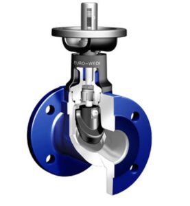 KILSLIDSVENTIL DN125  EUROWEDI PN10/16 12.070-125