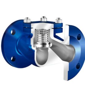BACKVENTIL FLÄNSAD STÅL PN40 DN100 ARI CHECKO