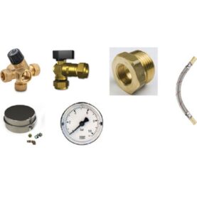 LUFT / VATTEN VÄRMEPUMPSATS CTC/NIBE