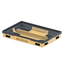 SKRAPGALLER UNDERDEL 600X400X80 ACO