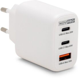 LADDARE 65W USB A+C+C NOVIPRO
