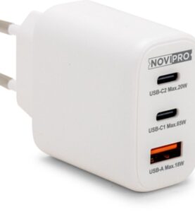LADDARE 65W USB A+C+C NOVIPRO