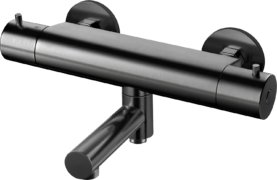 Tapwell EVM022-160 Brushed Black Chrome